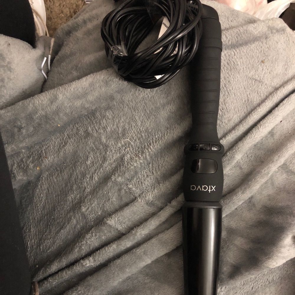 Hair curling wand